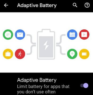 Įjunkite „Adaptive Battery Google Pixel“, kad išspręstumėte akumuliatoriaus veikimo laiką