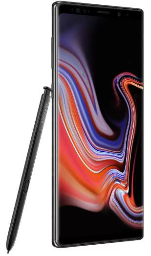 Kaip paslėpti oro komandą „S Pen Galaxy 9“ pastaboje